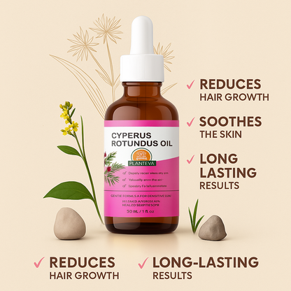 PLANTEVA™ Cyperus Rotundus – Root-Targeting Hair Reduction Serum